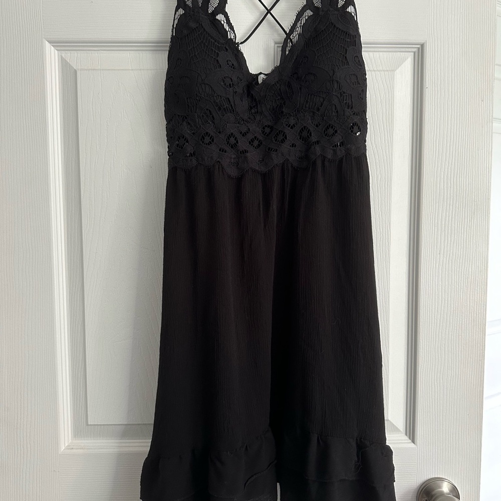 Rue21 Black Lace Top